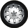 7,5Jx18" H2 ET40 - Nov� kola, nov� pneu!