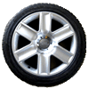 7.5Jx17" H2 ET32 - Audi TT/A3
